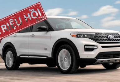 Triệu hồi Ford Explorer do lỗi ắc quy