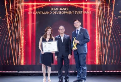 CapitaLand Development thắng lớn tại giải thưởng BĐS Việt Nam PropertyGuru 2023