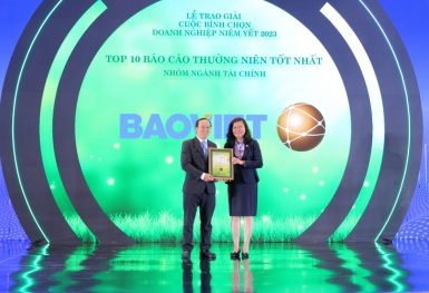 Bảo Việt (BVH): Dẫn đầu tại cuộc bình chọn Doanh nghiệp niêm yết 2023