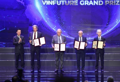 Giải thưởng VinFuture 2023 vinh danh 4 công trình khoa học “Chung sức toàn cầu”