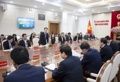 Nhiều quỹ đầu tư nước ngoài đến Quảng Ninh tìm hiểu hợp tác đầu tư