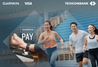 Techcombank mang trải nghiệm thanh toán một chạm Garmin Pay đến với người dùng