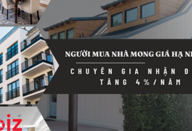 Người mua nhà mong giá hạ nhiệt, chuyên gia nhận định tăng 4%/năm