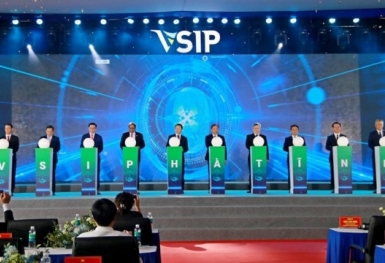 Khởi công dự án Khu công nghiệp VSIP Hà Tĩnh