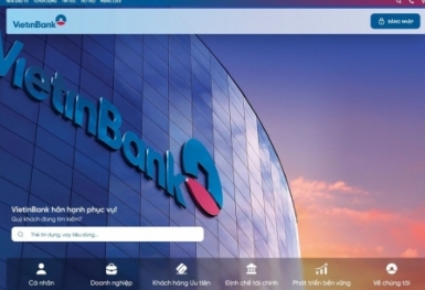 VietinBank nâng tầm trải nghiệm với website mới