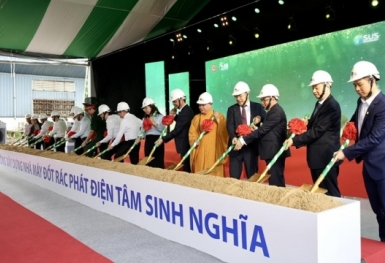 Bamboo Capital khởi công nhà máy đốt rác phát điện tại Thành phố Hồ Chí Minh