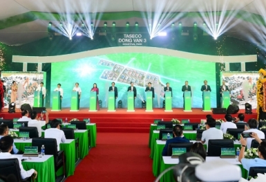 Taseco Land khởi công dự án Khu công nghiệp Đồng Văn 3 tại Hà Nam
