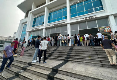 Xuyên đêm đấu giá đất Hoài Đức, thửa cao nhất lên đến 133,3 triệu đồng/m2