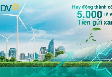 BIDV huy động thành công 5.000 tỷ đồng Tiền gửi xanh
