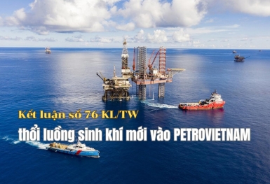 Kết luận số 76-KL/TW thổi luồng sinh khí mới vào PETROVIETNAM