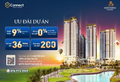 SeABank ưu đãi lãi suất 0% cho khách hàng vay mua căn hộ tại dự án Newtown Diamond