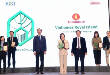Giành cú đúp giải thưởng, Vinhomes Royal Island khẳng định vị thế trên thị trường bất động sản