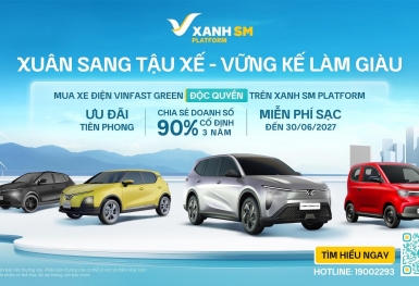 GSM bắt đầu nhận đặt cọc 4 dòng xe Vinfast Green từ ngày 17/3/2025
