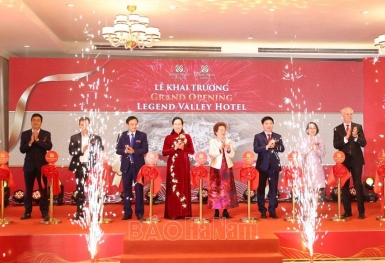 Tập đoàn BRG khai trương Legend Valley Hotel tại Khu phức hợp thể thao Tượng Lĩnh