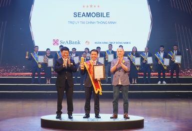 Ngân hàng số SeAMobile được xếp hạng 5 sao tại Giải thưởng Sao Khuê 2025
