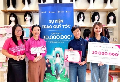OPES cùng với VPBank và MSIG trao yêu thương đến các “chiến binh K”
