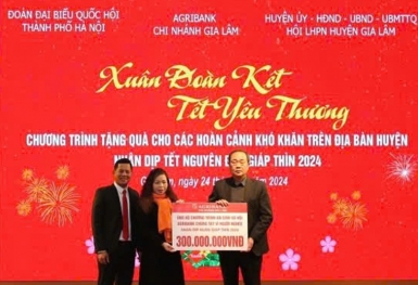 Agribank chung tay vì người nghèo, đối tượng chính sách nhân dịp Xuân Ất Tỵ năm 2025