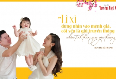 Hoa hậu Đỗ Mỹ Linh: “Tôi dạy con tiền lì xì là tình thân gắn kết, không phải đong đếm nhiều ít