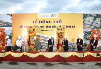T&T Group đồng loạt khánh thành và triển khai xây dựng các công trình trọng điểm tại Long An