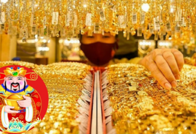 Giá vàng bất ngờ giảm mạnh ngày vía Thần Tài