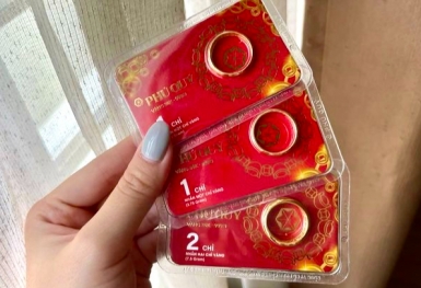 Giá vàng tăng hơn 1 triệu đồng ở phiên cuối tuần