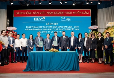 BIDV và IMG đồng hành phát triển bền vững