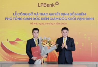 Ngân hàng Lộc Phát (LPBank) bổ nhiệm ông Nguyễn Hoàng Hải làm Phó Tổng Giám đốc kiêm Giám đốc Khối Vận hành