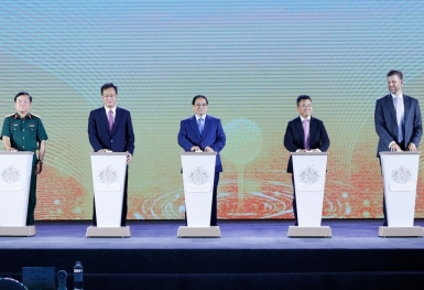 Thủ tướng Phạm Minh Chính dự lễ khởi công dự án Trump International Hưng Yên