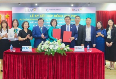 HDBank hợp tác BIDV triển khai nguồn vốn quốc tế thúc đẩy tài chính nông thôn và nông nghiệp bền vững