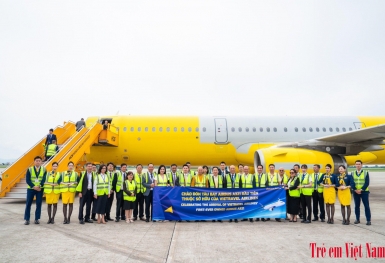 Vietravel Airlines đón máy bay Airbus A321 đầu tiên thuộc quyền sở hữu của hãng