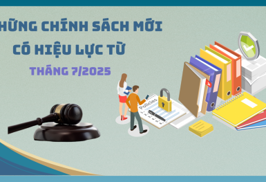 Những chính sách kinh tế nổi bật có hiệu lực từ tháng 7/2025