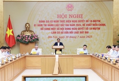 Thủ tướng: Nghiên cứu đề xuất điều chỉnh, bổ sung chính sách về đất đai