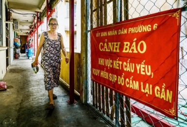 TPHCM còn bao nhiêu chung cư hư hỏng nặng, nguy hiểm chưa được di dời?