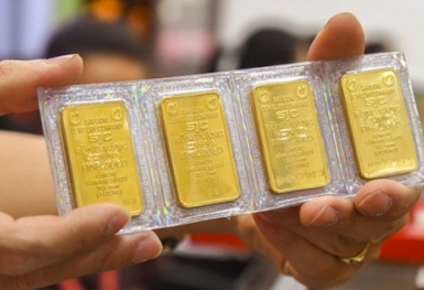 Giá vàng đồng loạt tăng mạnh