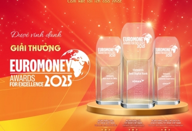 HDBank lập “hat-trick” giải thưởng Euromoney 2025, khẳng định vị thế quốc tế của ngân hàng Việt