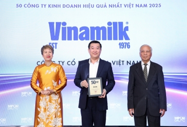 Vinamilk khẳng định bản lĩnh tiên phong qua Bảng xếp hạng Top 50 năm 2025