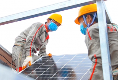Năng lượng mặt trời góp phần đưa CTR hoàn thành 75% kế hoạch năm trong quý III