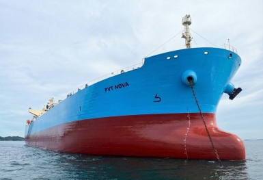 PVTrans tiếp nhận tàu chở dầu PVT Nova: Nâng tầm quy mô, khẳng định vị thế