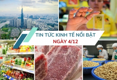 Tin tức kinh tế ngày 4/12: OECD nâng dự báo tăng trưởng GDP của Việt Nam lên 6,2%
