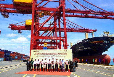 Chưa đầy 4 tháng, công ty logistics của tỷ phú Trần Bá Dương chính thức hoàn thành tuyến hàng hải...