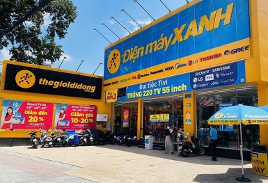 Thế Giới Di Động - Điện Máy Xanh thu hơn 49.000 tỷ đồng sau 6 tháng
