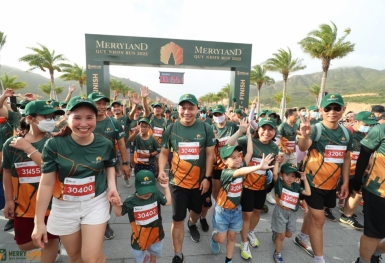 Quy Nhơn: Độc đáo giải chạy MerryLand Quy Nhơn Run 2022 quy tụ hơn 3.000 người