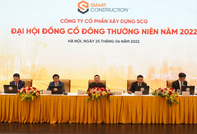 ĐHCĐ Xây dựng SCG: Chi trả cổ tức 20%, tăng vốn, đặt mục tiêu lớn cho chiến lược phát triển dài hạn