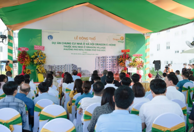 TP. HCM động thổ Dự án Chung cư Nhà ở xã hội Dragon E-Home Thành phố Thủ Đức