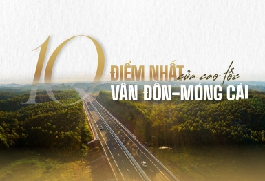 10 điểm nhất của cao tốc Vân Đồn – Móng Cái