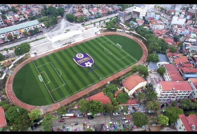 Hanoi FC khánh thành Trung tâm đào tạo bóng đá trẻ tại tỉnh Bắc Giang