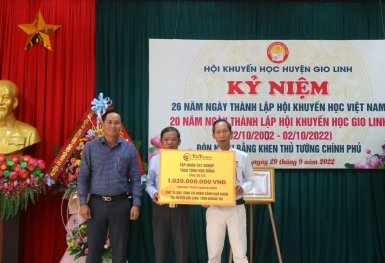 T&T Group hỗ trợ hơn 1 tỷ đồng cho học sinh có hoàn cảnh khó khăn của huyện Gio Linh tỉnh Quảng Trị