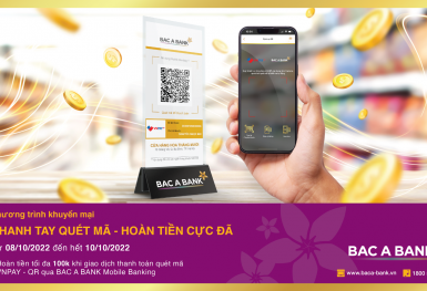 BAC A BANK ưu đãi hoàn tiền nhân ngày chuyển đổi số quốc gia