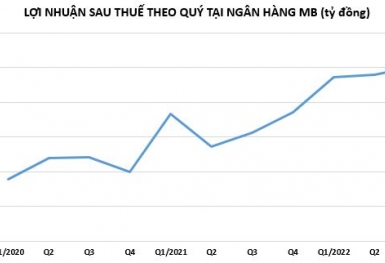 Ngân hàng MB hoàn thành 90% chỉ tiêu lợi nhuận năm chỉ sau 9 tháng