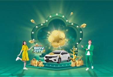 Khám phá BIDV City săn kho quà tới 1,2 tỷ đồng